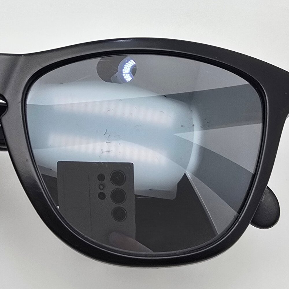 Oakley 24-297 Collector Frogskins Matte Black Polarized Black Iridium Sunglasses - Picture 11 of 13